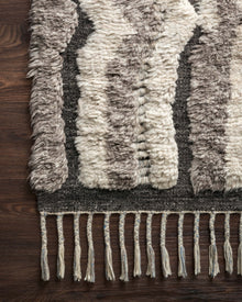 Loloi Khalid Stone / Charcoal Rug - Chapin Furniture