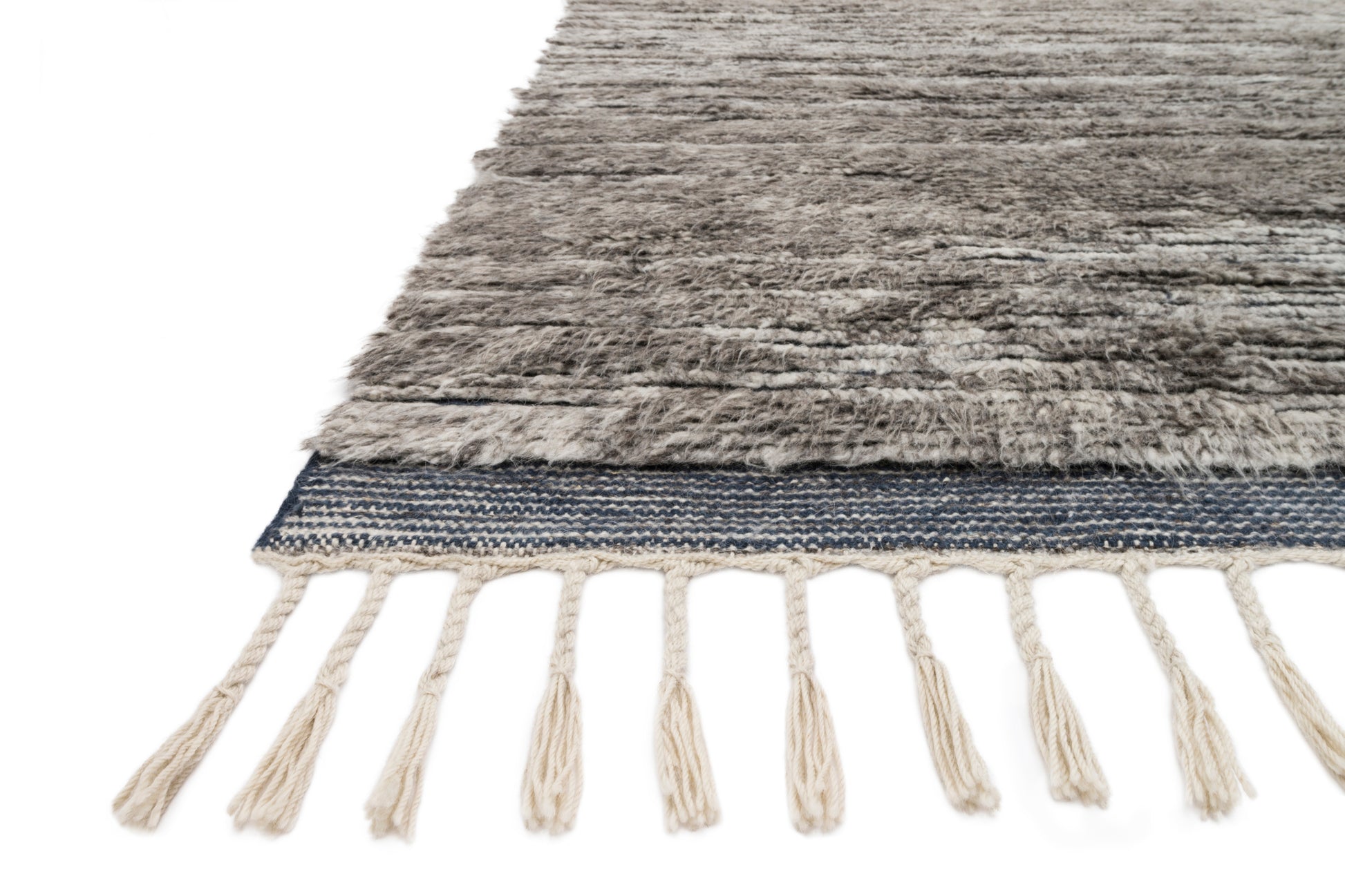 Loloi Khalid Pewter / Ink Rug - Chapin Furniture