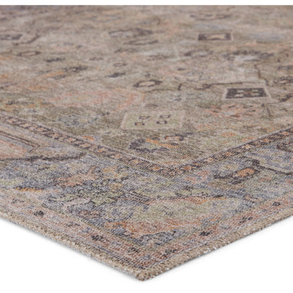 Jaipur Living Avin Oriental Green/ Blue Rug - Chapin Furniture