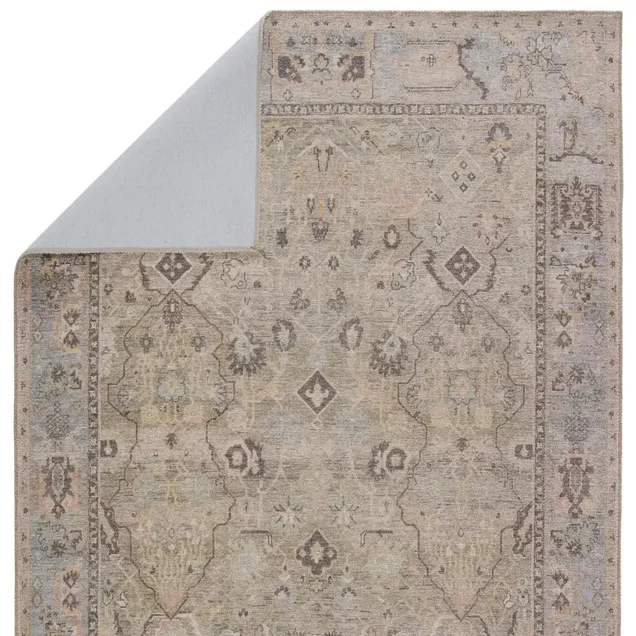 Jaipur Living Avin Oriental Green/ Blue Rug - Chapin Furniture