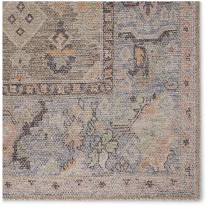 Jaipur Living Avin Oriental Green/ Blue Rug - Chapin Furniture