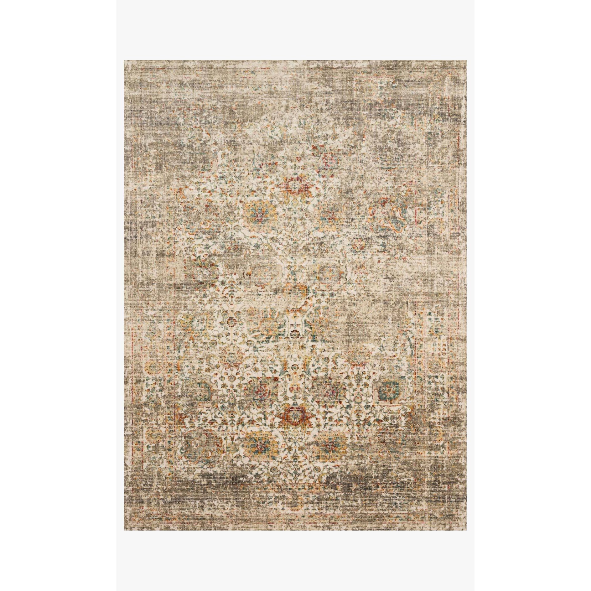 Magnolia Home Linnea Multi/Taupe Rug - Chapin Furniture