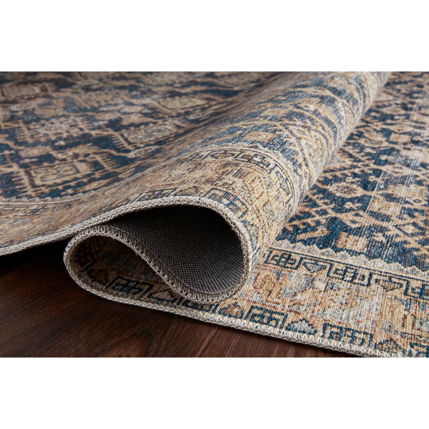 Magnolia Home Lenna Indigo Natural Rug - Chapin Furniture