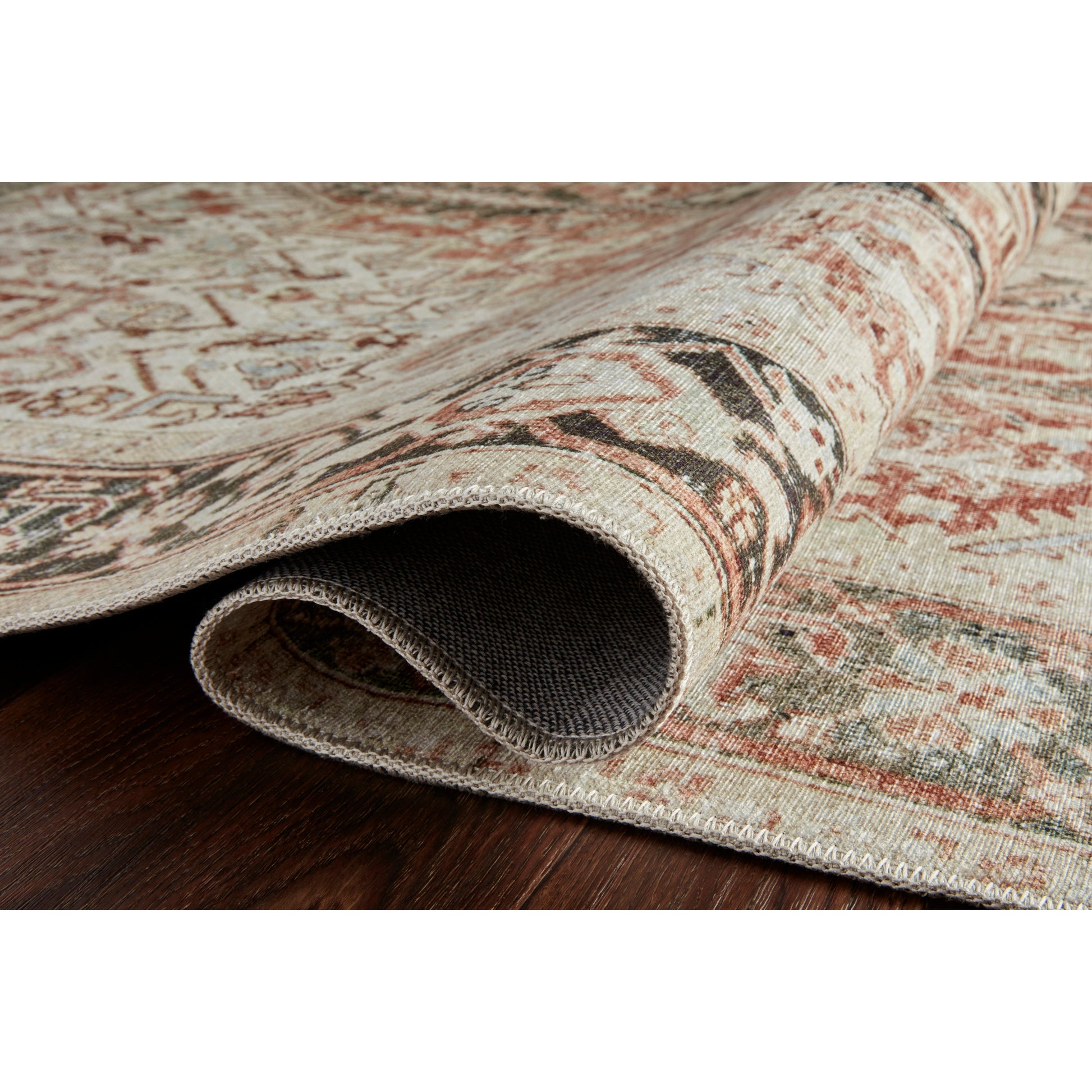 Magnolia Home Lenna Rust Charcoal Rug - Chapin Furniture