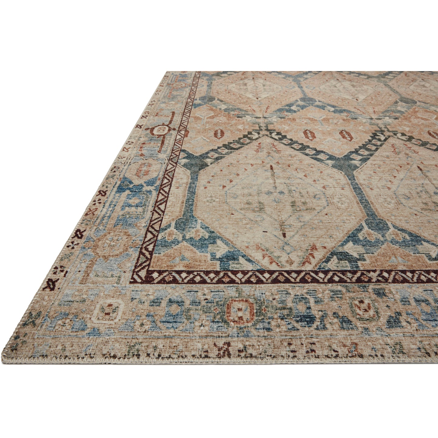 Magnolia Home Lenna Denim Sand Rug - Chapin Furniture