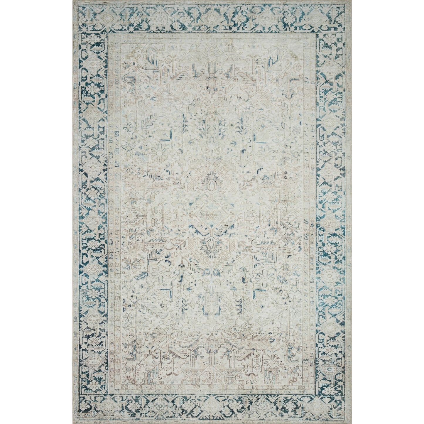 Magnolia Home Lenna Natural Denim Rug - Chapin Furniture
