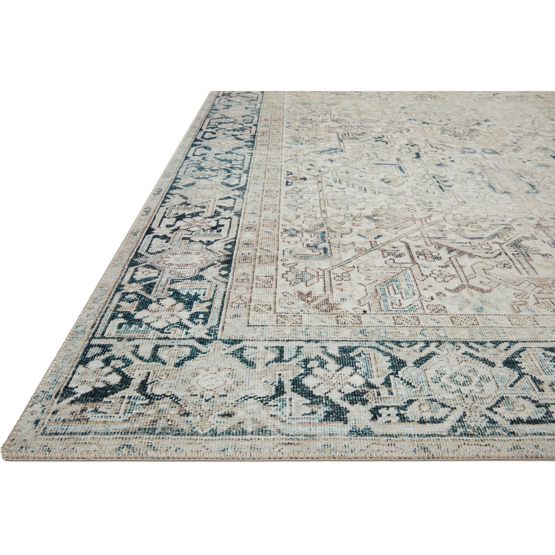Magnolia Home Lenna Natural Denim Rug - Chapin Furniture