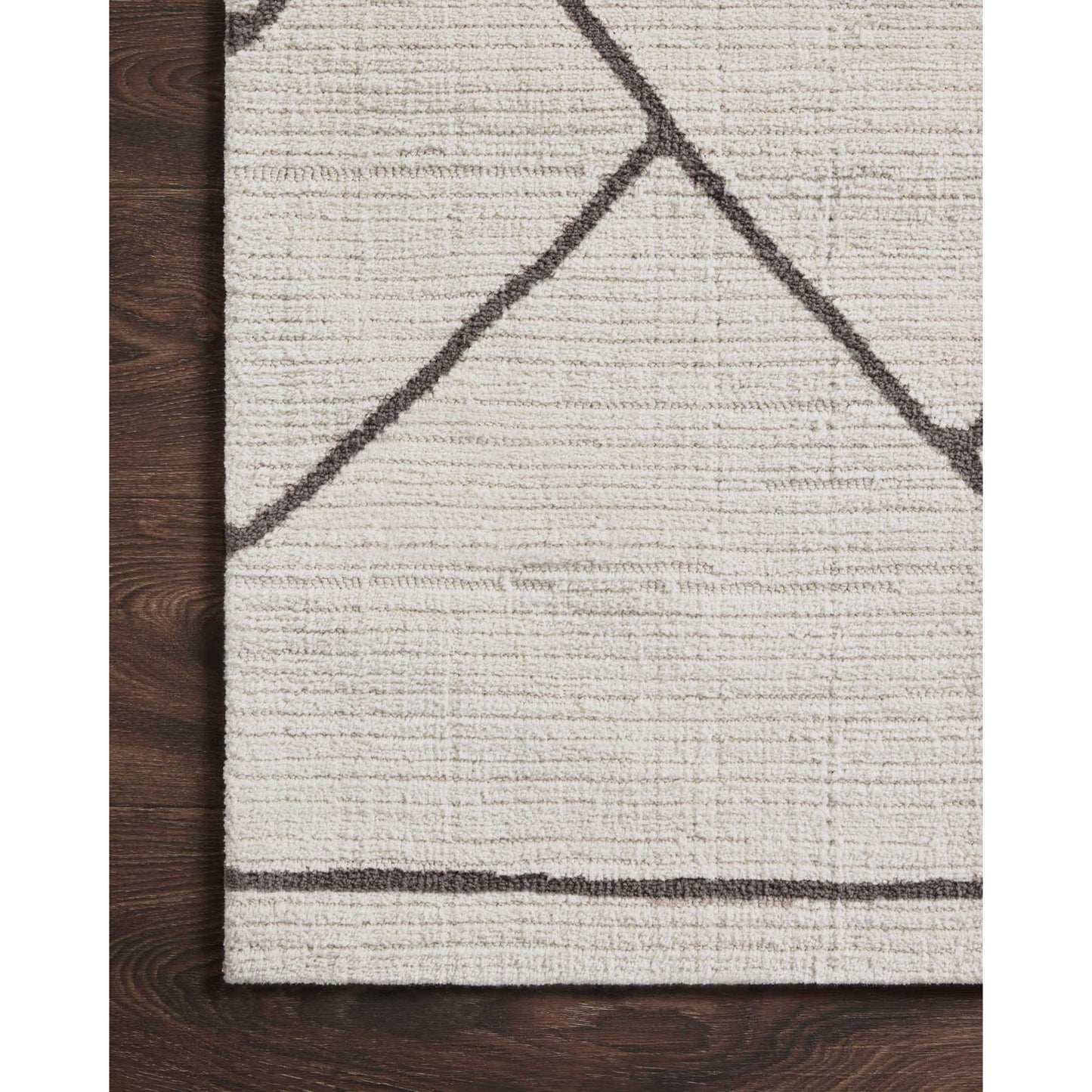 Magnolia Home Logan Ivory/Charcoal Rug - Chapin Furniture