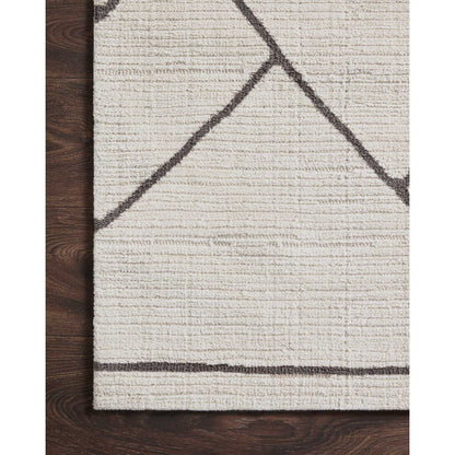 Magnolia Home Logan Ivory/Charcoal Rug - Chapin Furniture