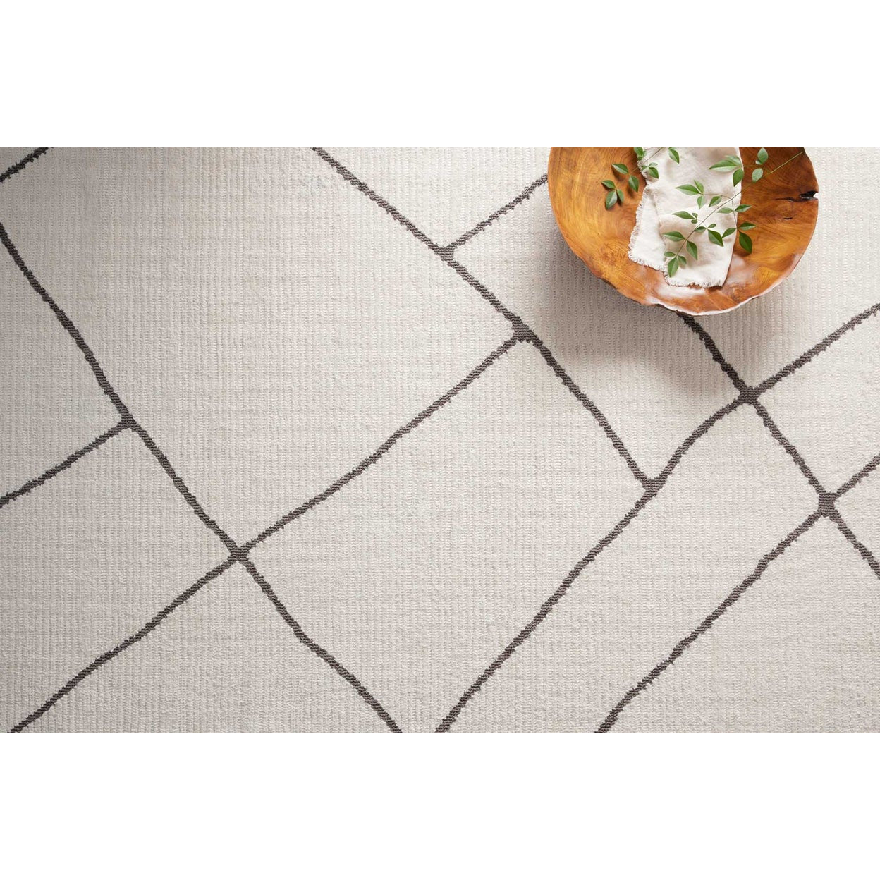 Magnolia Home Logan Ivory/Charcoal Rug - Chapin Furniture