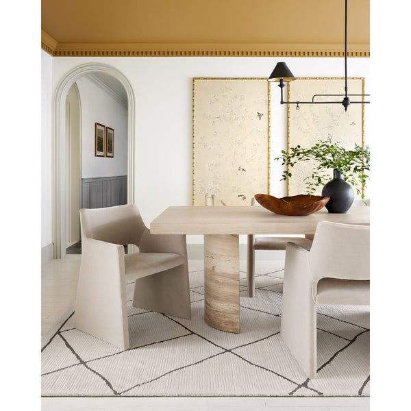 Magnolia Home Logan Ivory/Charcoal Rug - Chapin Furniture