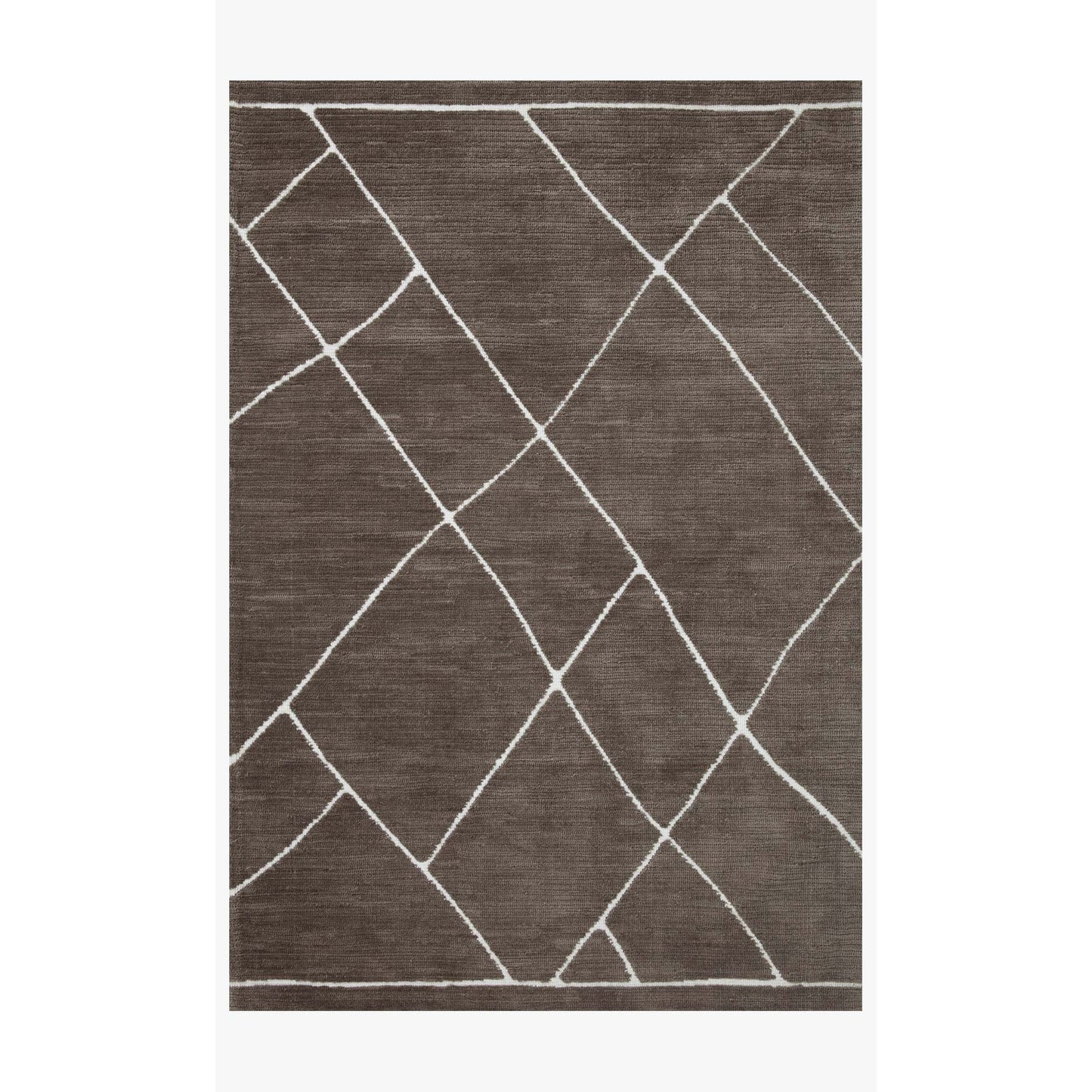 Magnolia Home Logan Mocha/White Rug - Chapin Furniture