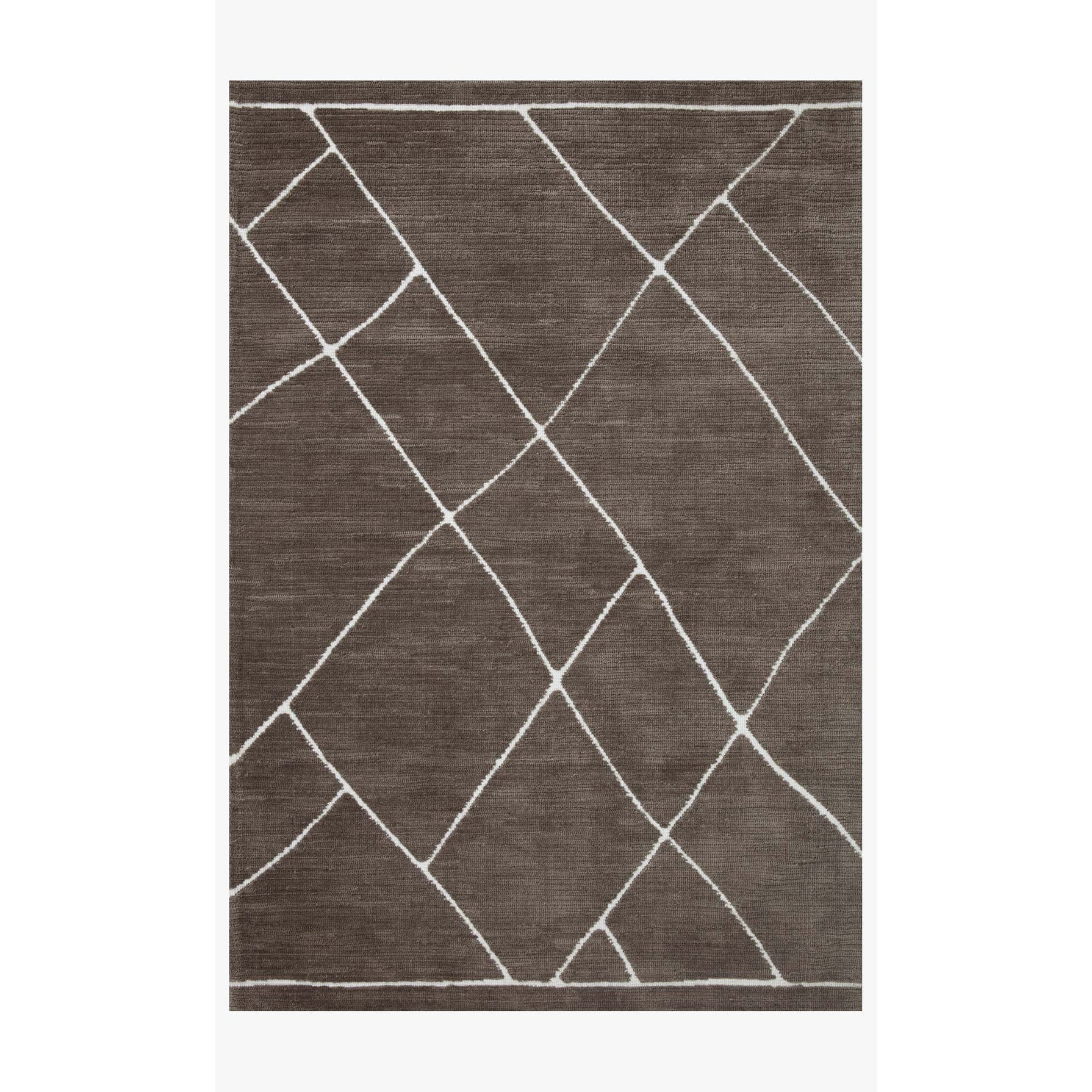 Magnolia Home Logan Mocha/White Rug - Chapin Furniture