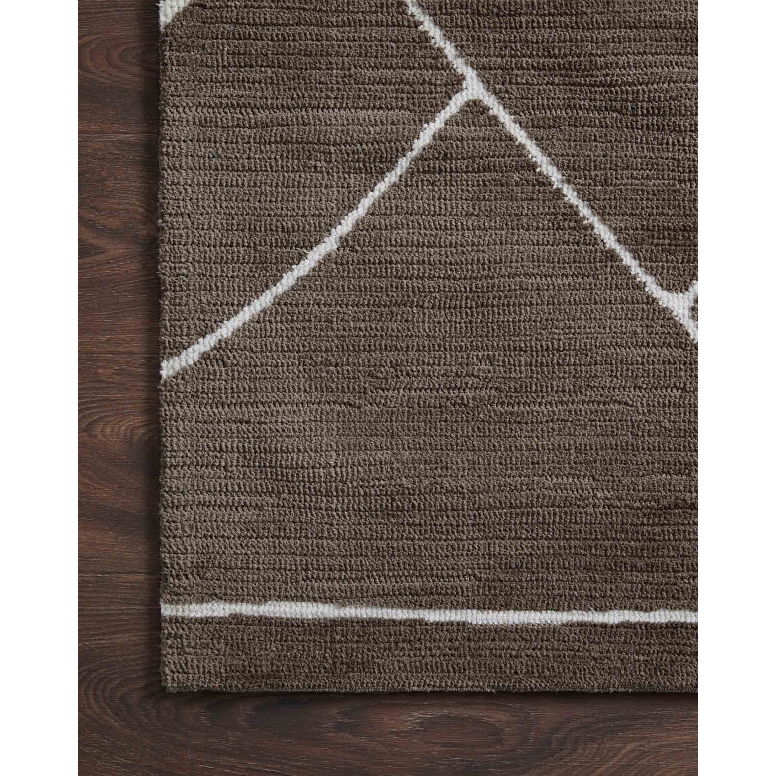 Magnolia Home Logan Mocha/White Rug - Chapin Furniture