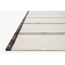 Magnolia Home Logan White/Mocha Rug - Chapin Furniture