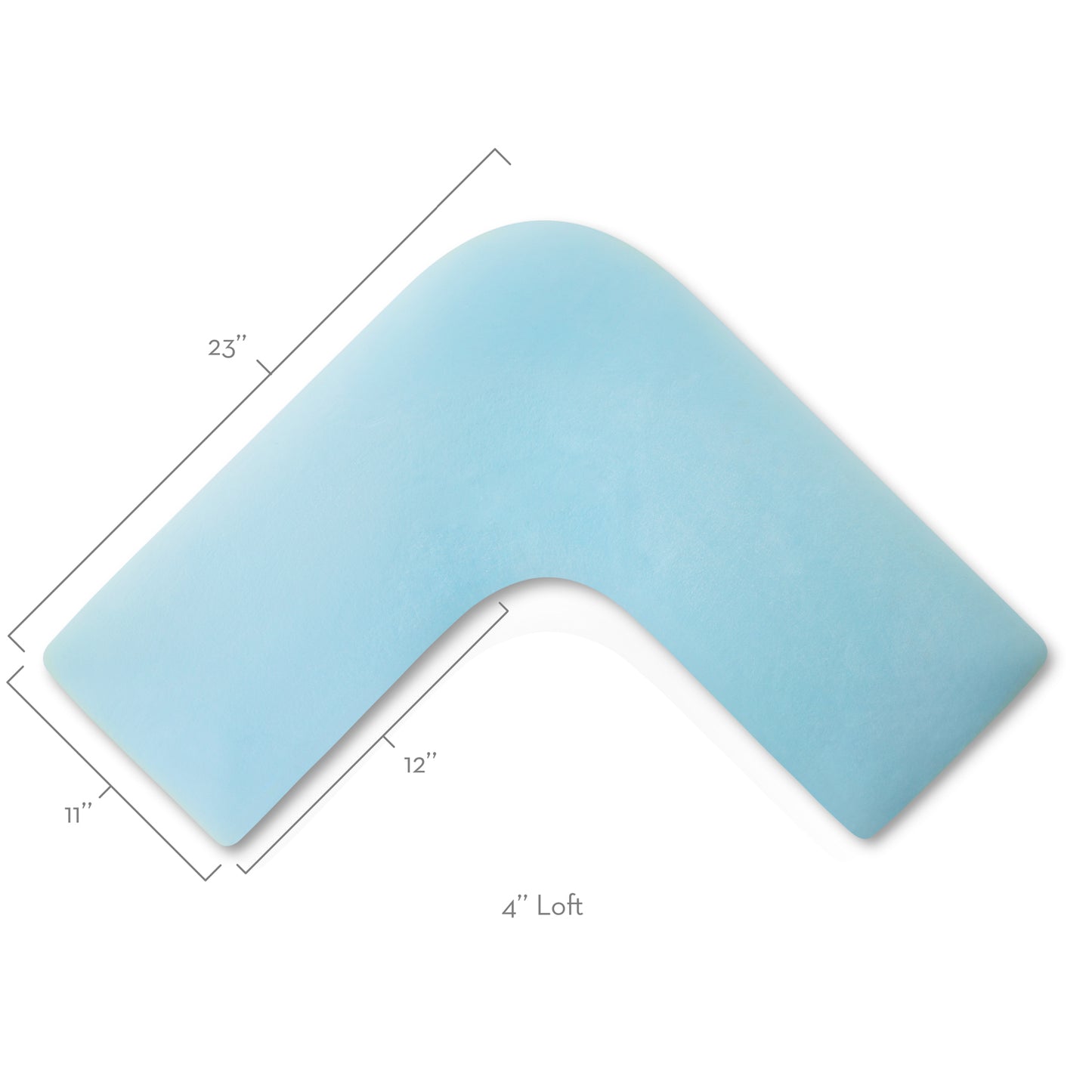 Gel Dough L-Shape Pillow - Chapin Furniture