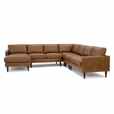 Trafton Leather Sectional- As Shown in Configuration | Chapin Furniture