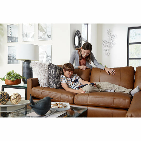 Trafton Leather Sectional - Chapin Furniture
