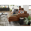 Trafton Leather Chaise Sectional - Chapin Furniture
