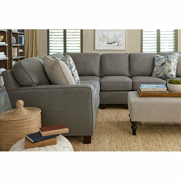 Annabel Track Arm Sectional- Customizable - Chapin Furniture