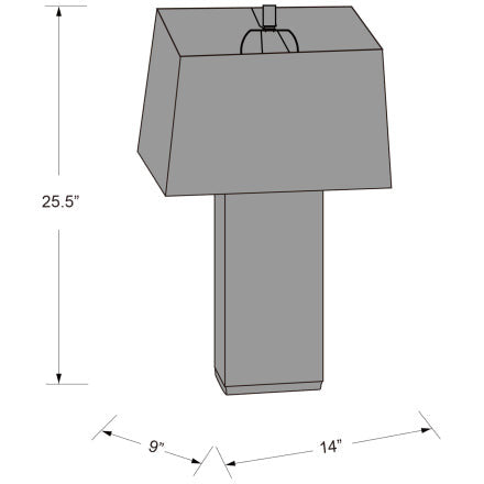 Malloy Lamp - Chapin Furniture