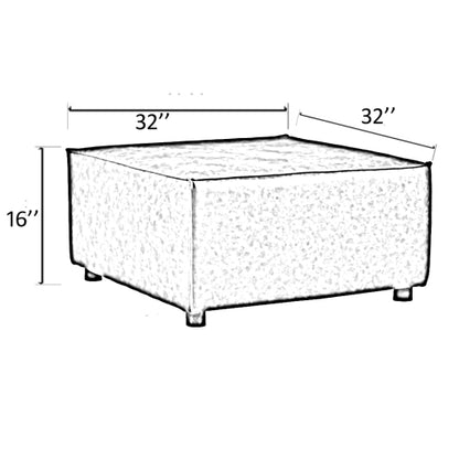 Medford Ottoman - Chapin Furniture