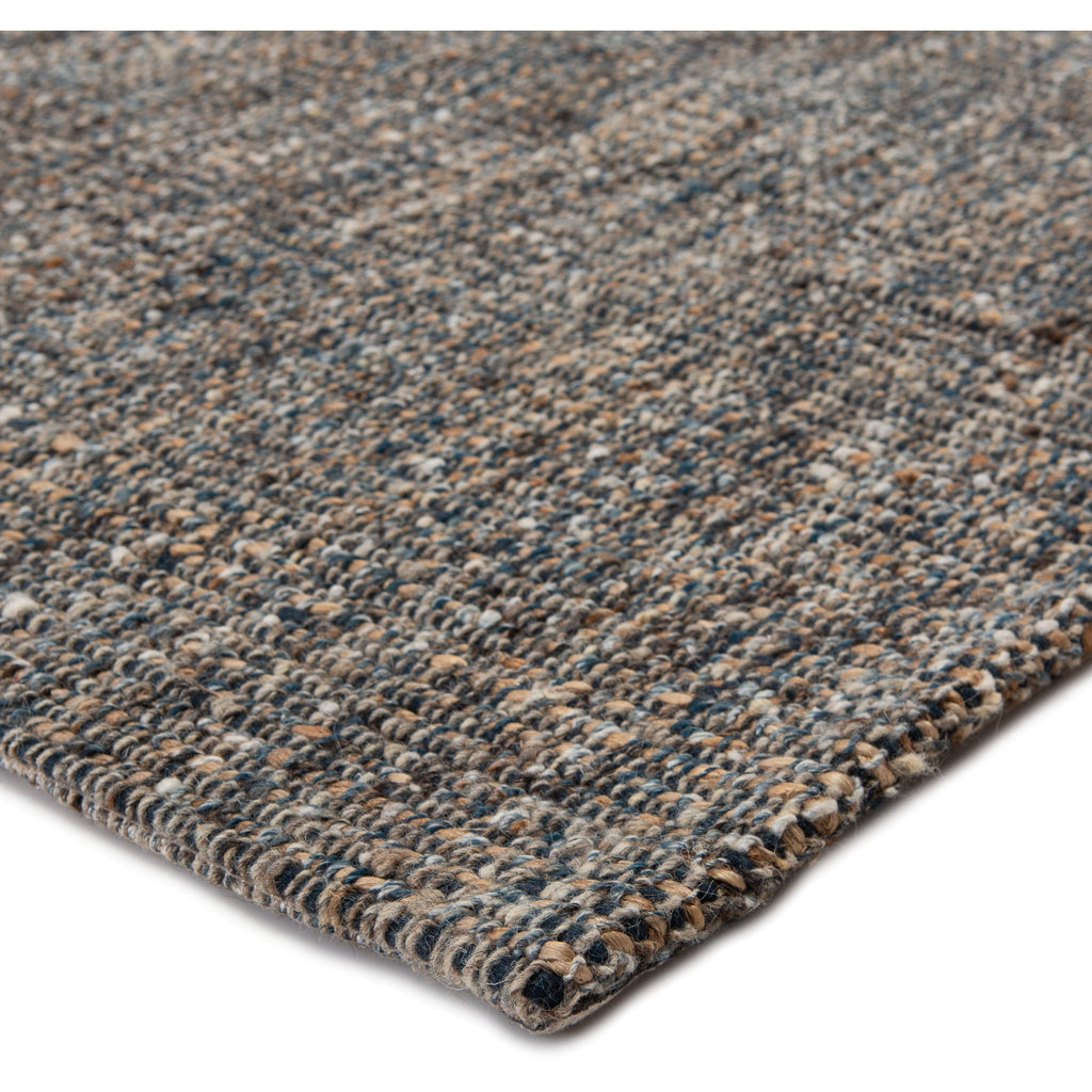 Jaipur Living Sutton Natural Solid Gray/ Blue Rug - Chapin Furniture