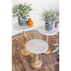 Set of 3 Wooden Stands With Marble Tops - Chapin Furniture