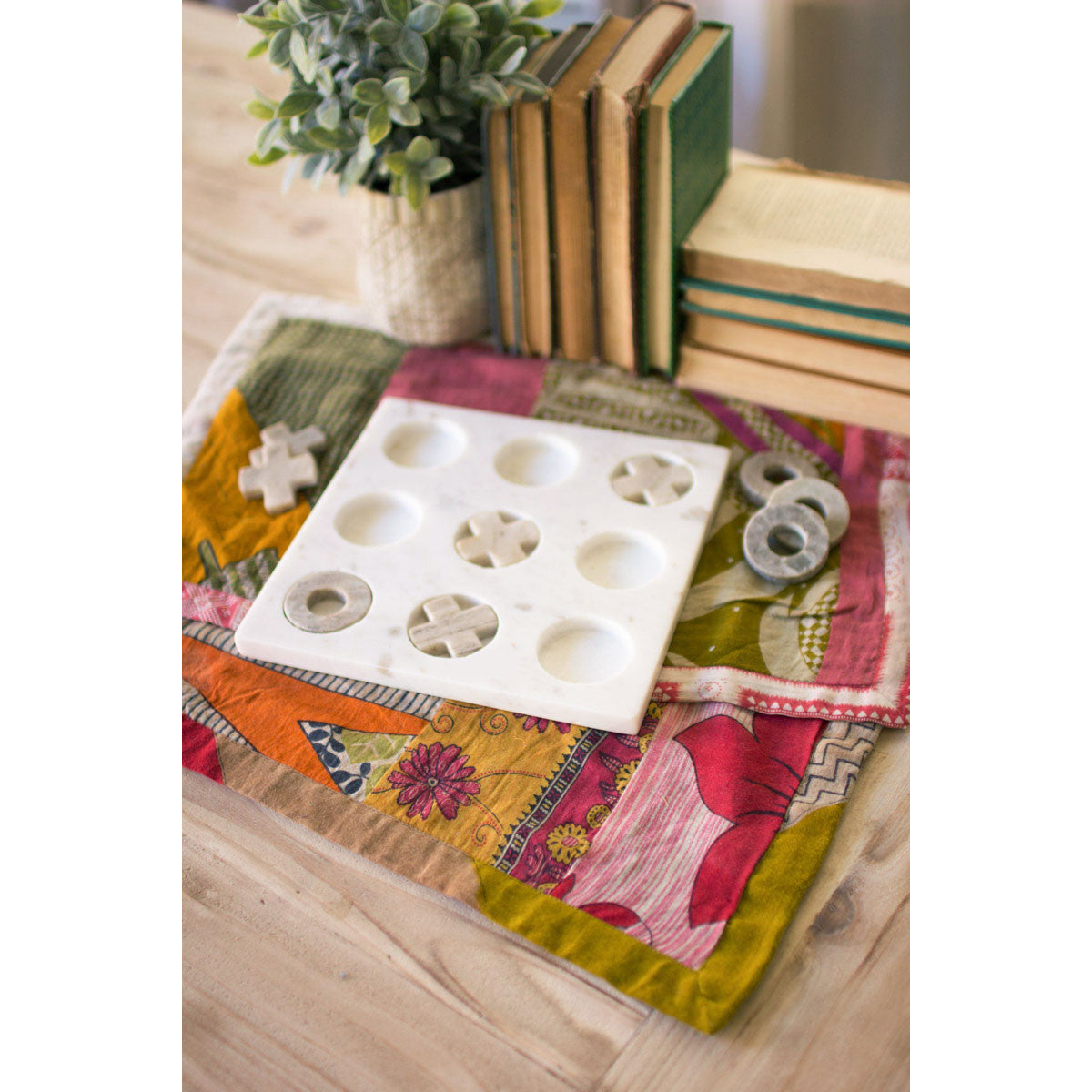 Marble Tic-Tac-Toe - Chapin Furniture