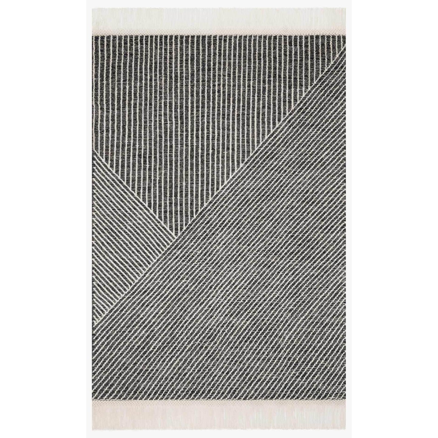 Magnolia Home Newton Charcoal / Ivory Rug - Chapin Furniture