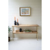Iron Console Table with Mango Wood Shelves - Chapin Furniture