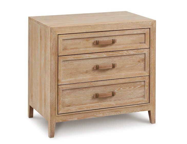 Courtland 3 Drawer Nightstand - Chapin Furniture