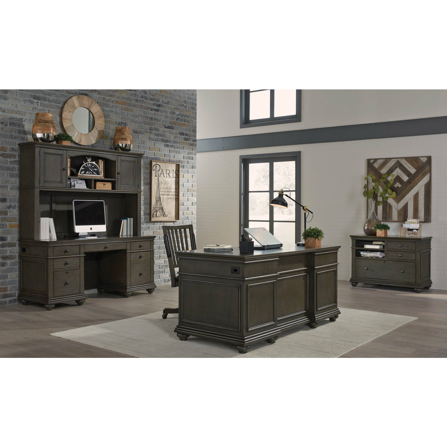 Oxford 66" Executive Desk - Chapin Furniture