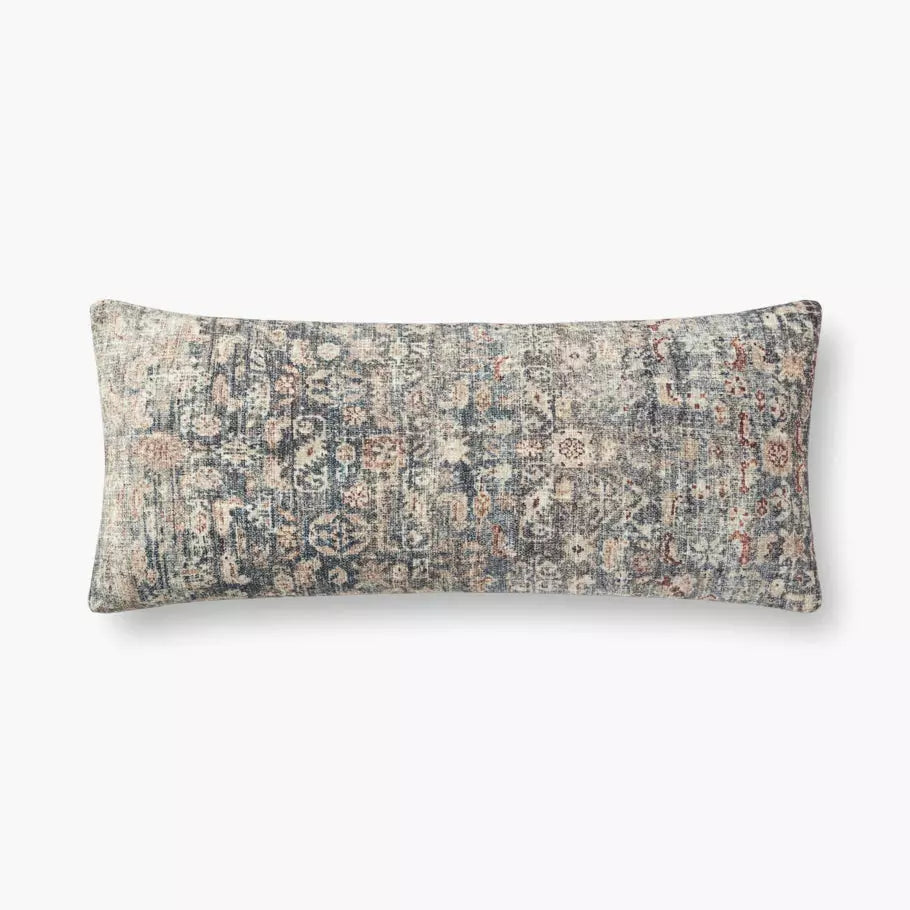 Amber Lewis Montara Pal0012 Denim / Natural Pillow - Chapin Furniture