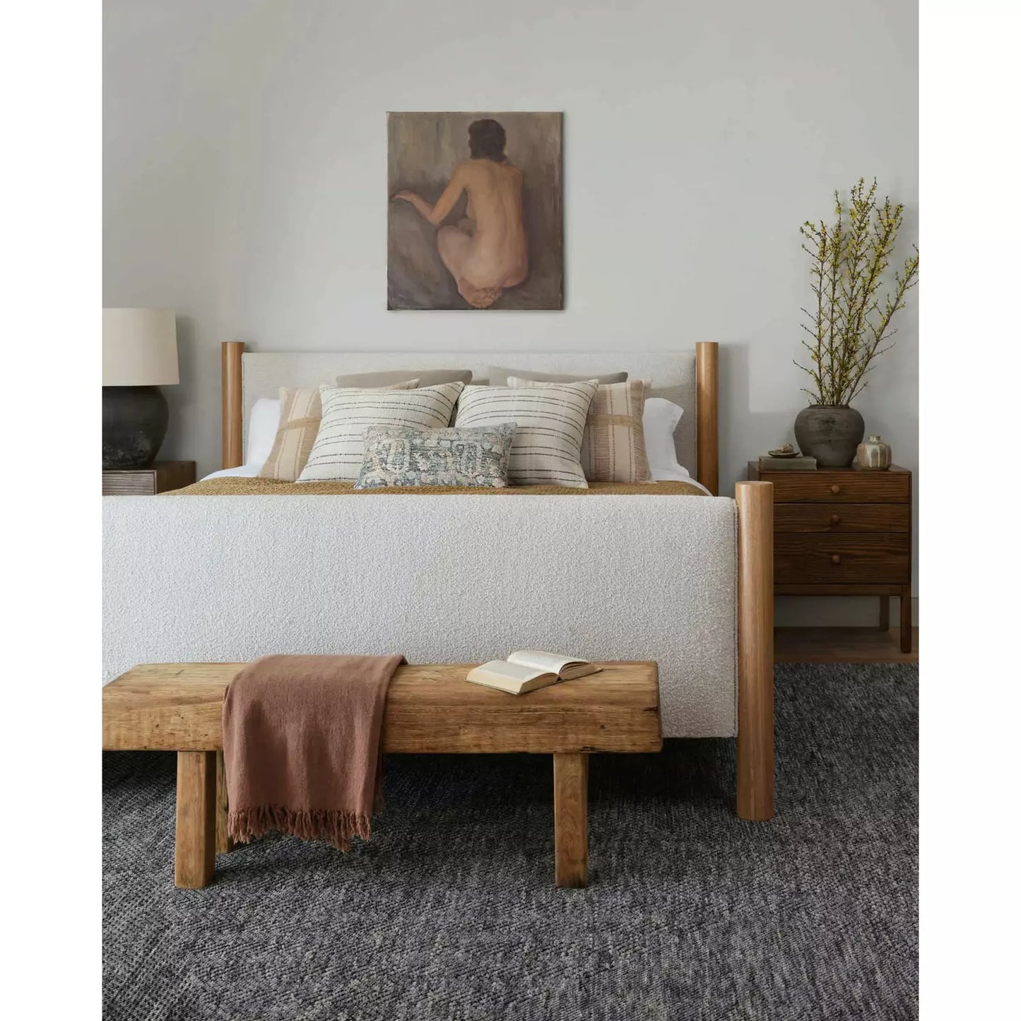 Amber Lewis Humboldt Pal0013 Ocean / Clay Pillow - Chapin Furniture