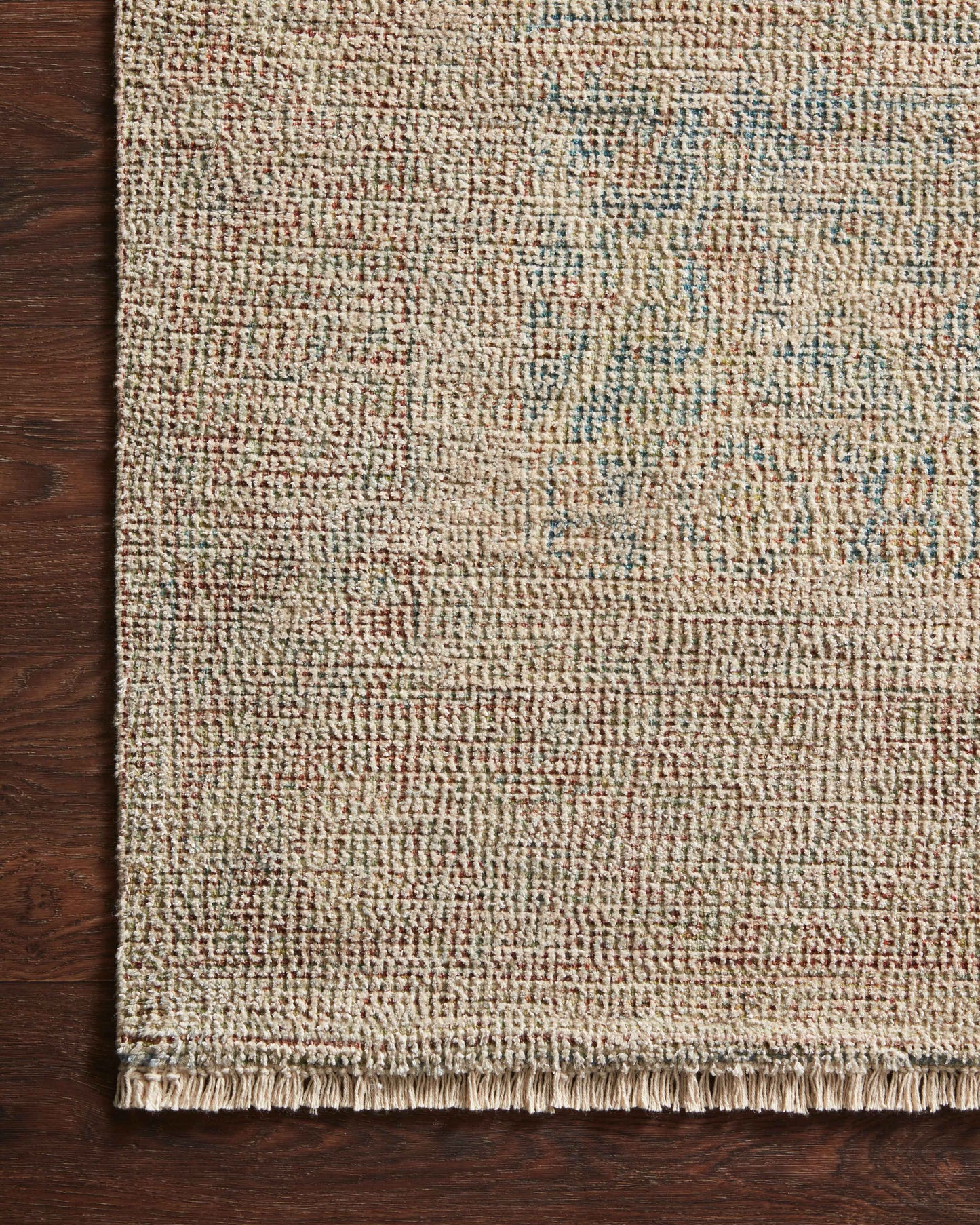 Loloi Priya Denim / Rust Rug - Chapin Furniture