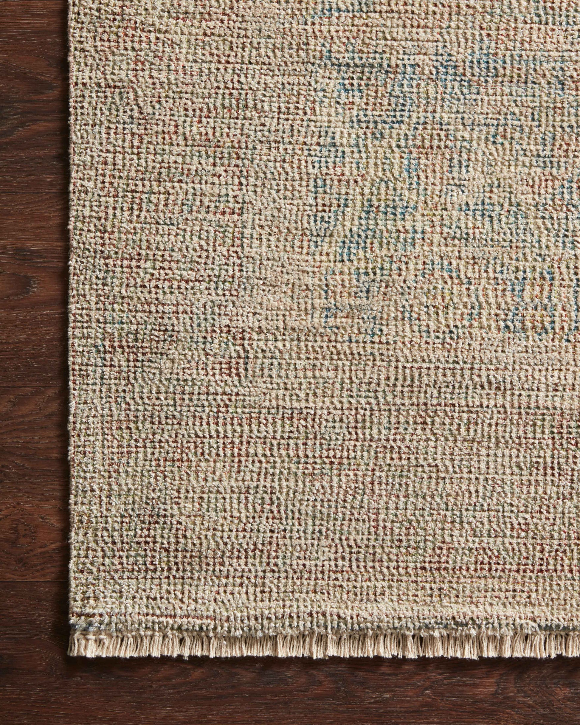 Loloi Priya Denim / Rust Rug - Chapin Furniture