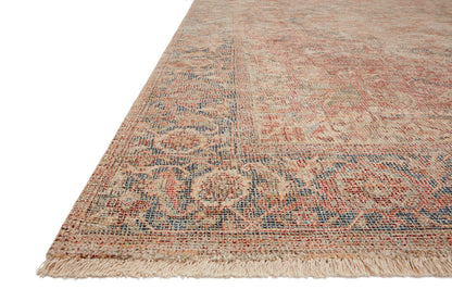 Loloi Priya Brick / Navy Rug - Chapin Furniture