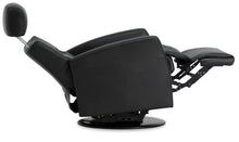 Divani Recliner- Charcoal Leather - Chapin Furniture