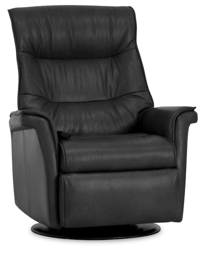 Chelsea Recliner- Anthracite Leather - Chapin Furniture
