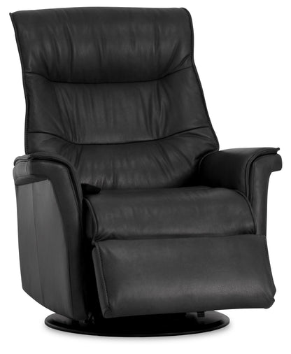 Chelsea Recliner- Anthracite Leather - Chapin Furniture
