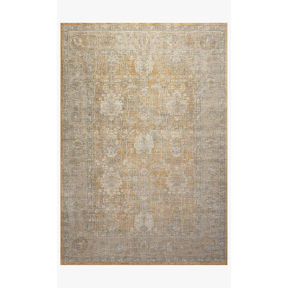 Chris Loves Julia Rosemarie Gold/Sand Rug - Chapin Furniture