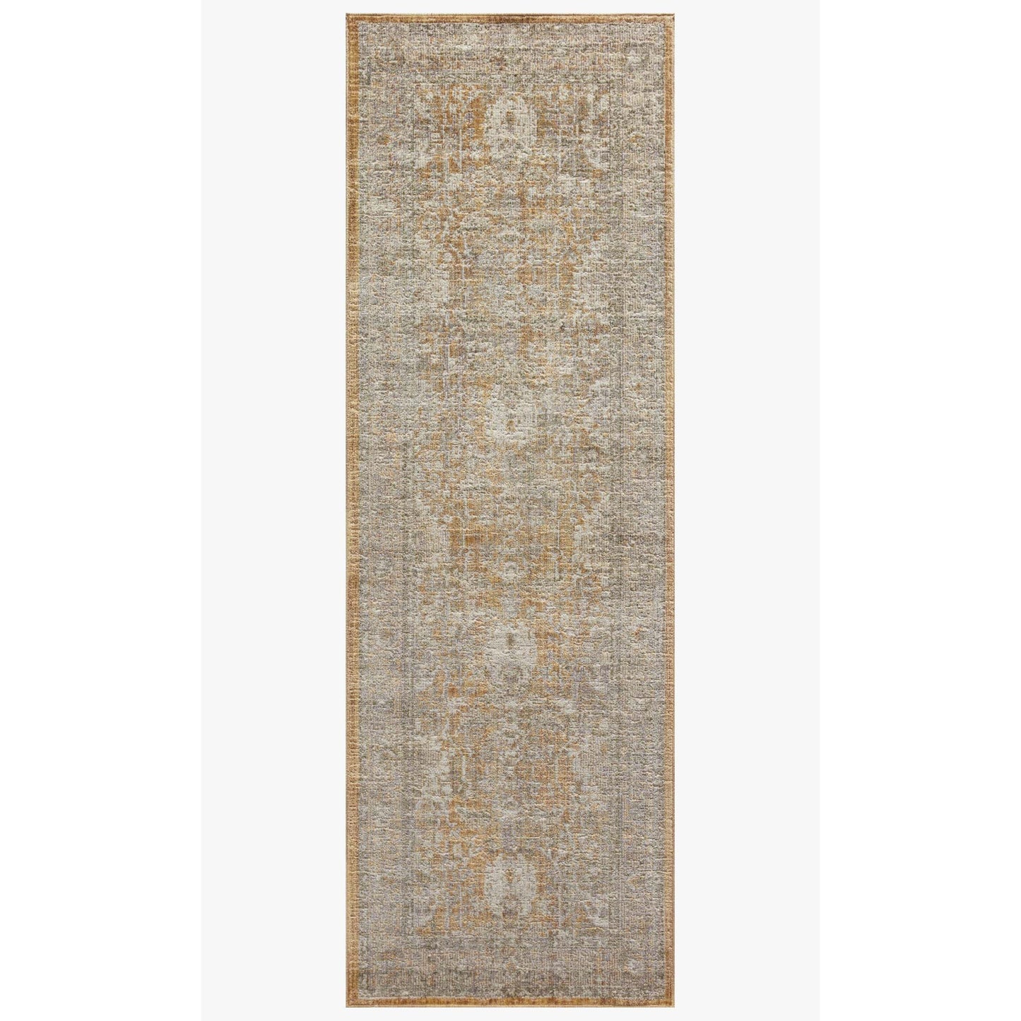 Chris Loves Julia Rosemarie Gold/Sand Rug - Chapin Furniture
