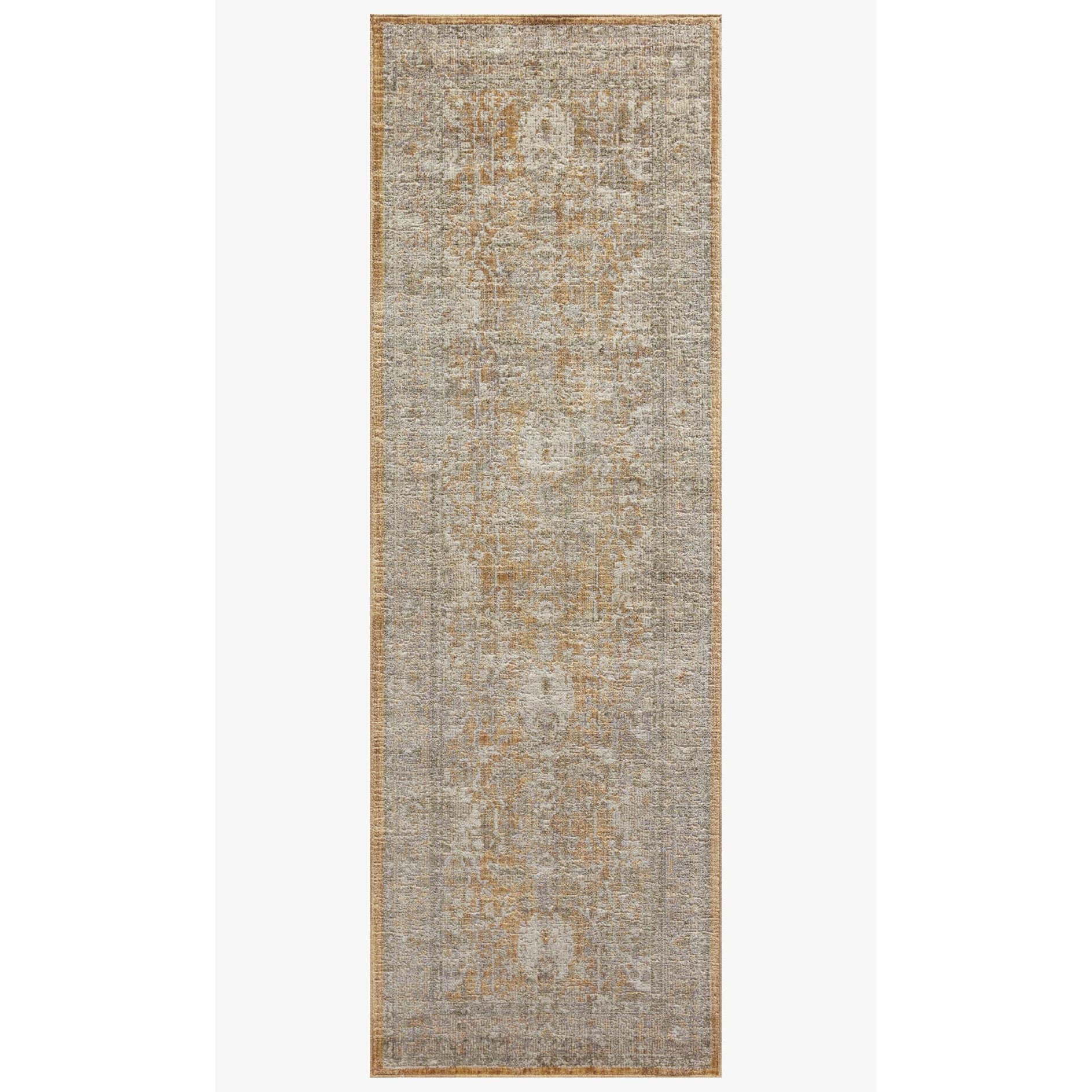 Chris Loves Julia Rosemarie Gold/Sand Rug - Chapin Furniture
