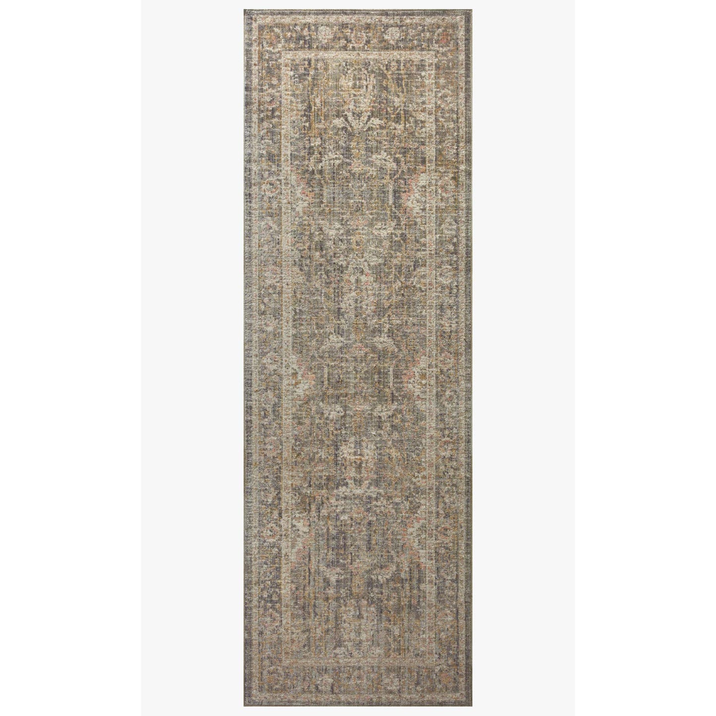 Chris Loves Julia Rosemarie Sage/Blush Rug - Chapin Furniture