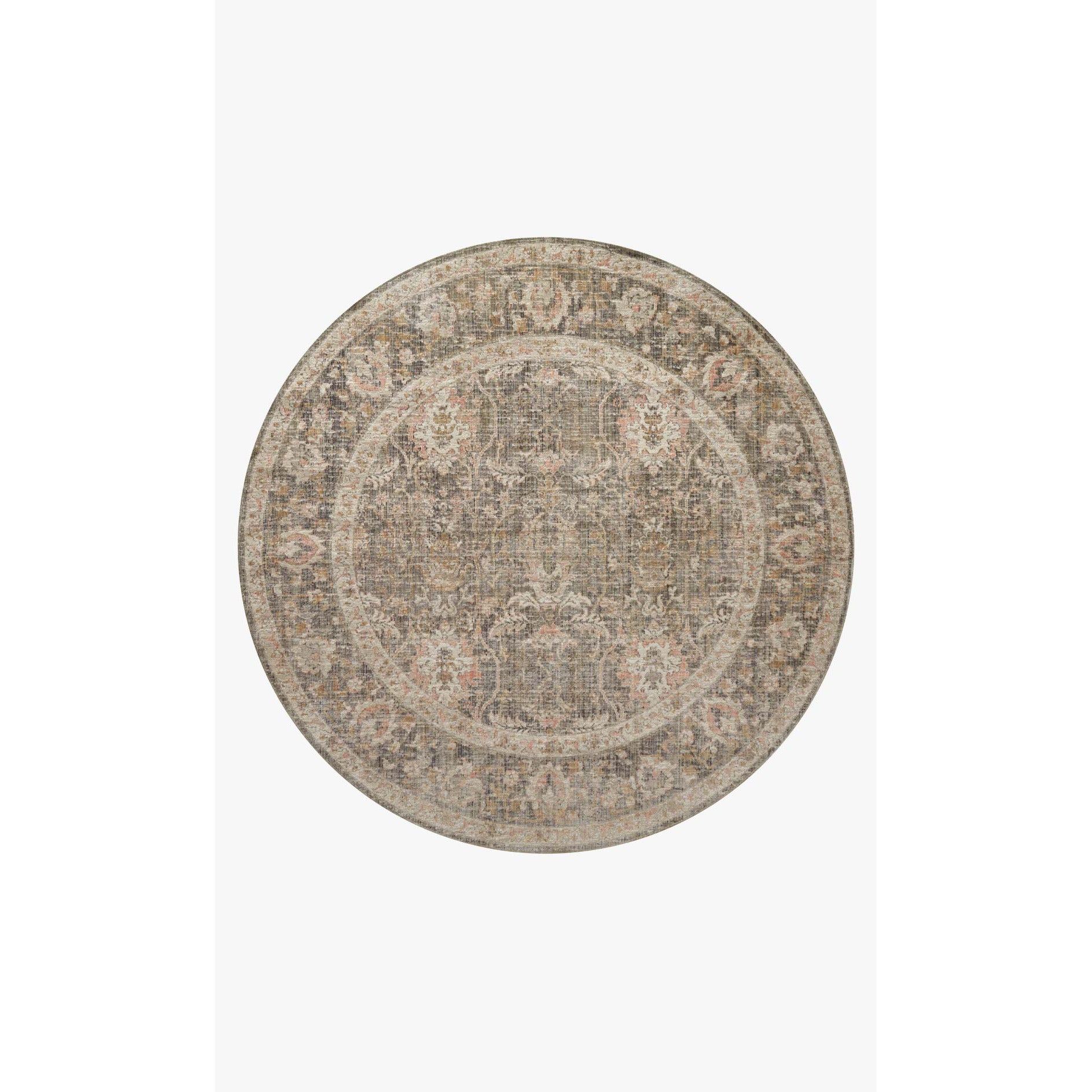 Chris Loves Julia Rosemarie Sage/Blush Rug - Chapin Furniture