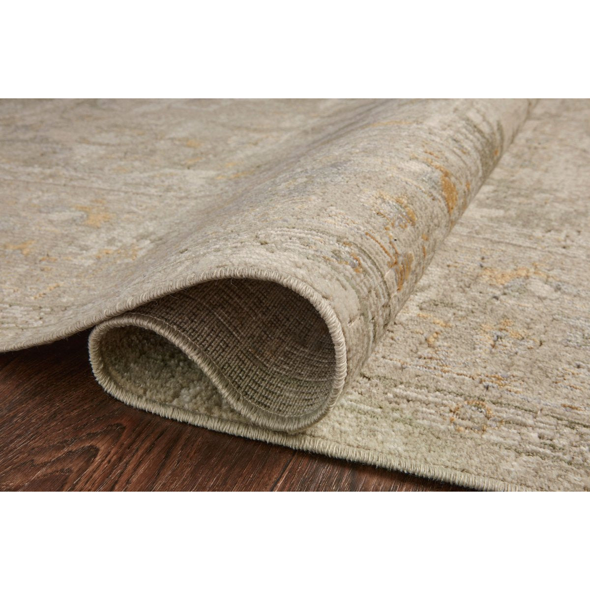 Chris Loves Julia Rosemarie Ivory/Natural Rug - Chapin Furniture