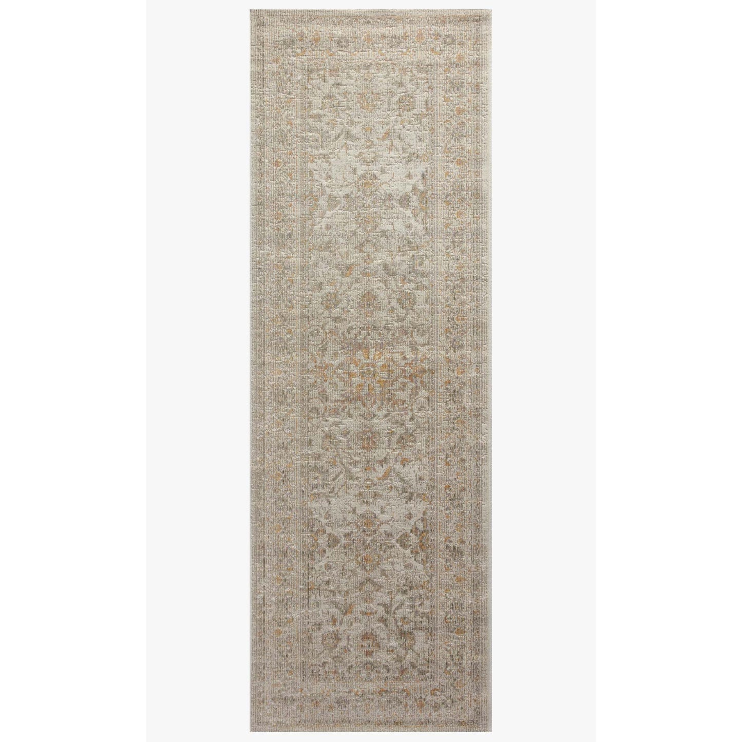 Chris Loves Julia Rosemarie Ivory/Natural Rug - Chapin Furniture