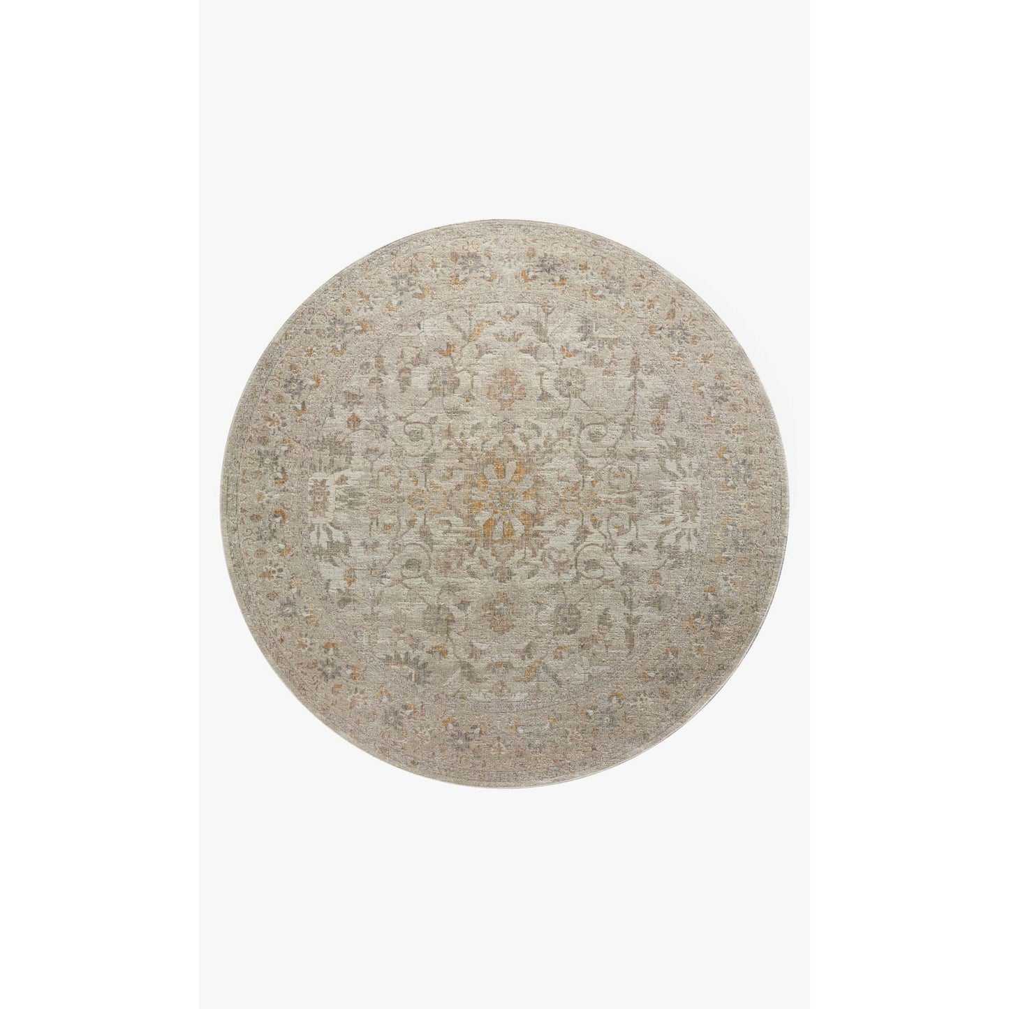 Chris Loves Julia Rosemarie Ivory/Natural Rug - Chapin Furniture