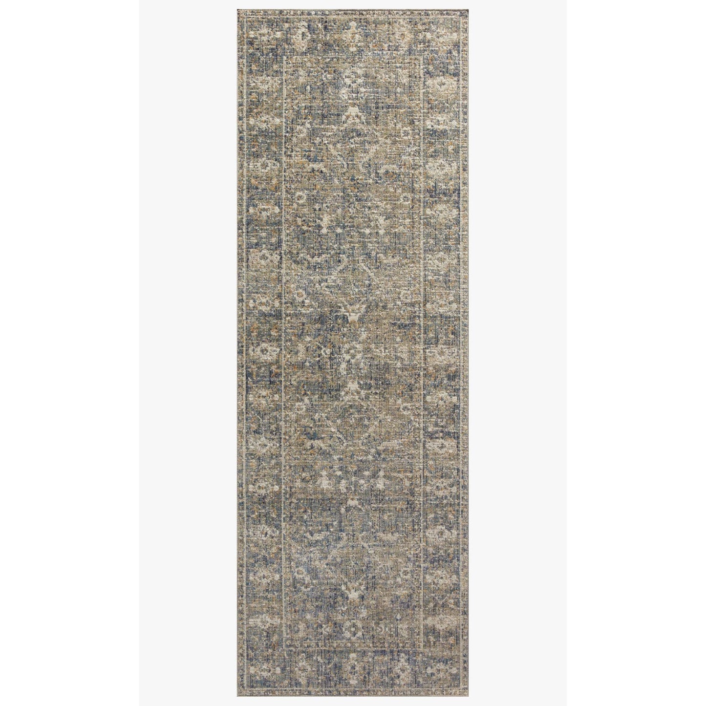 Chris Loves Julia Rosemarie Sand/Lagoon Rug - Chapin Furniture